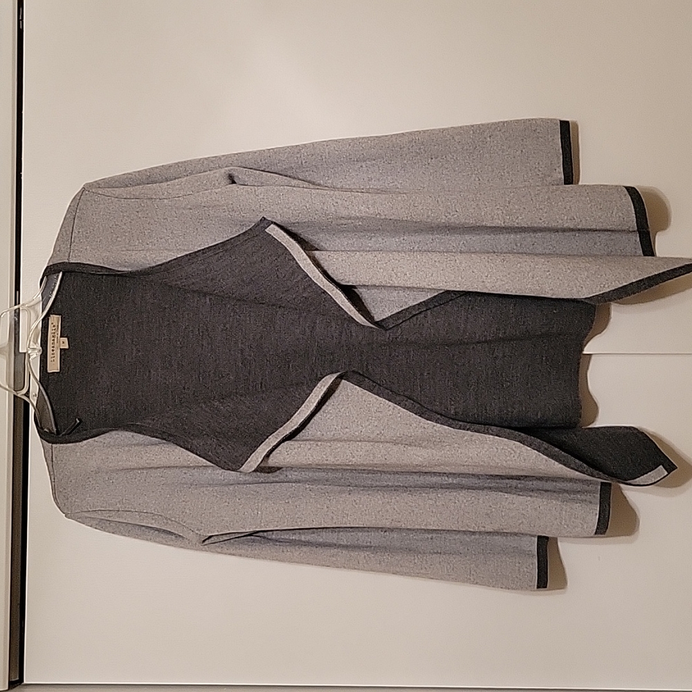 Lineamaglia Open Cardigan Sweater, Size Medium